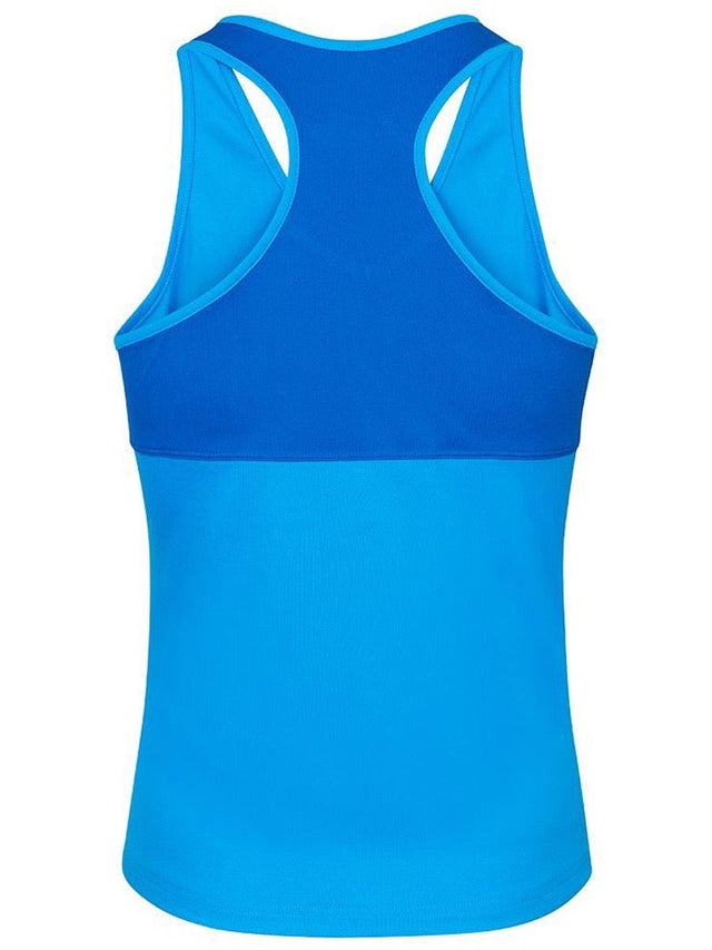 Top juniorski Babolat Play Tank Top Girl niebieski