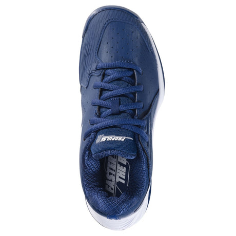 Buty tenisowe juniorskie Babolat Propulse 3 AC niebiesko-białe