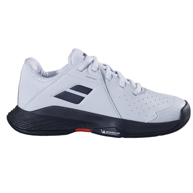 Buty tenisowe juniorskie Babolat Propulse 3 AC szare