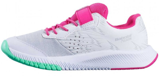 Buty Tenisowe Juniorskie Babolat Pulsion KID AC biały/różowy