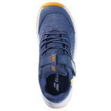 Buty tenisowe juniorskie Babolat Pulsion KID AC niebiesko-żółty