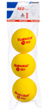 Piłki tenisowe juniorskie Babolat Red Foam (3 szt.)