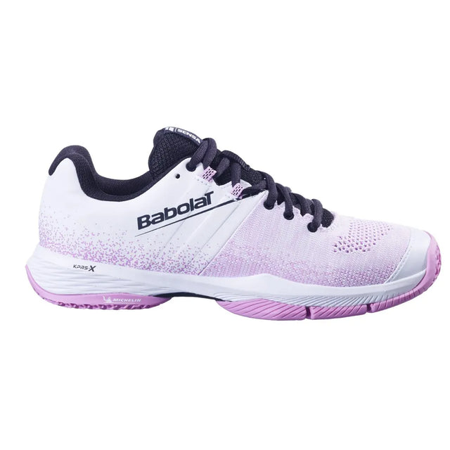 Buty do padla Babolat Sensa damskie różowo-białe