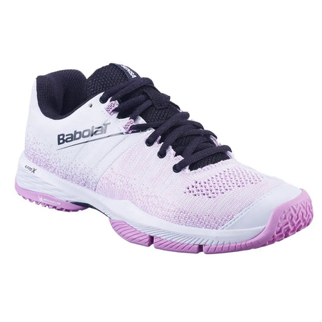 Buty do padla Babolat Sensa damskie różowo-białe