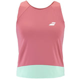 Top tenisowy Babolat Padel Perf Tank koralowa
