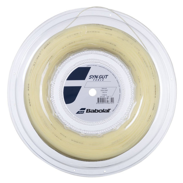 Naciąg tenisowy Babolat Syn Gut Force naturalny 12m ze szpuli
