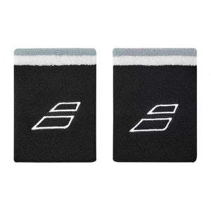 Frotki tenisowe Babolat Terry Jumbo Wristband x2 czarne
