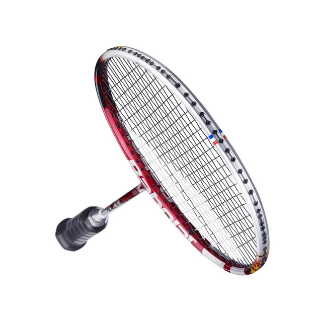 Rakieta do badmintona Babolat X-Feel Origin 2026 srebrno-czerwona