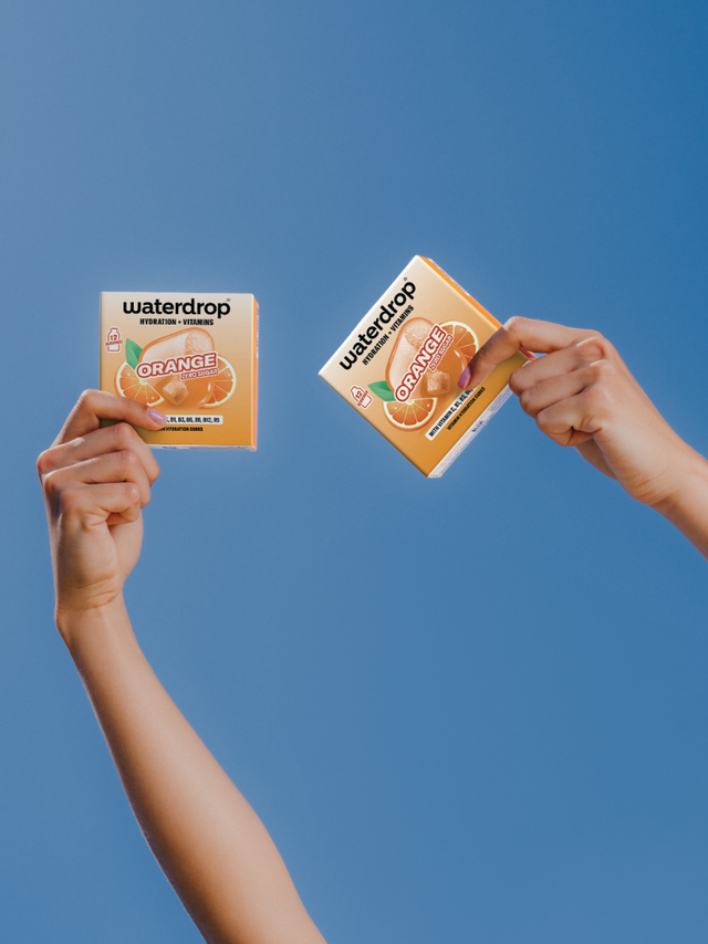 Elektrolity Waterdrop Microdrink o smaku Orange x12