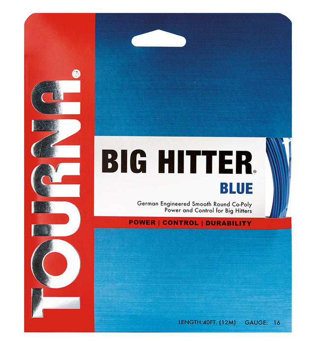 Naciąg tenisowy Tourna Big Hitter Blue - niebieski
