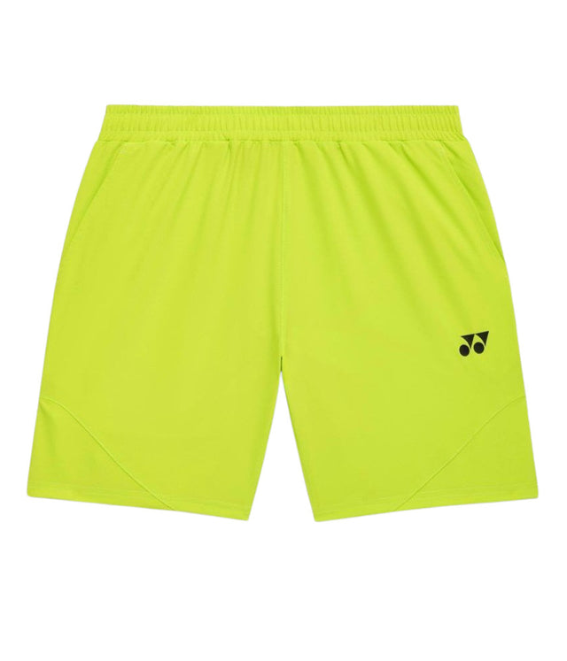 Spodenki tenisowe Yonex Practice limonkowe