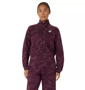 Bluza sportowa damska Asics Match Jacket fioletowa