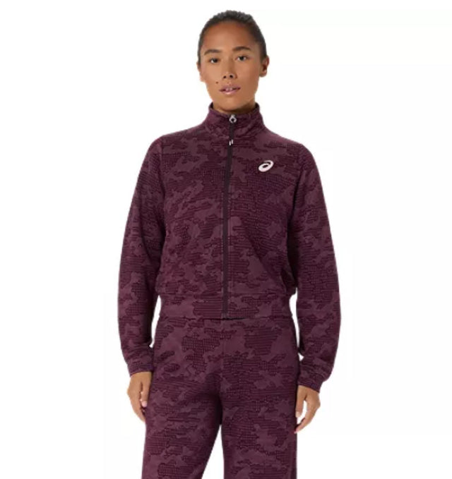 Bluza sportowa damska Asics Match Jacket fioletowa