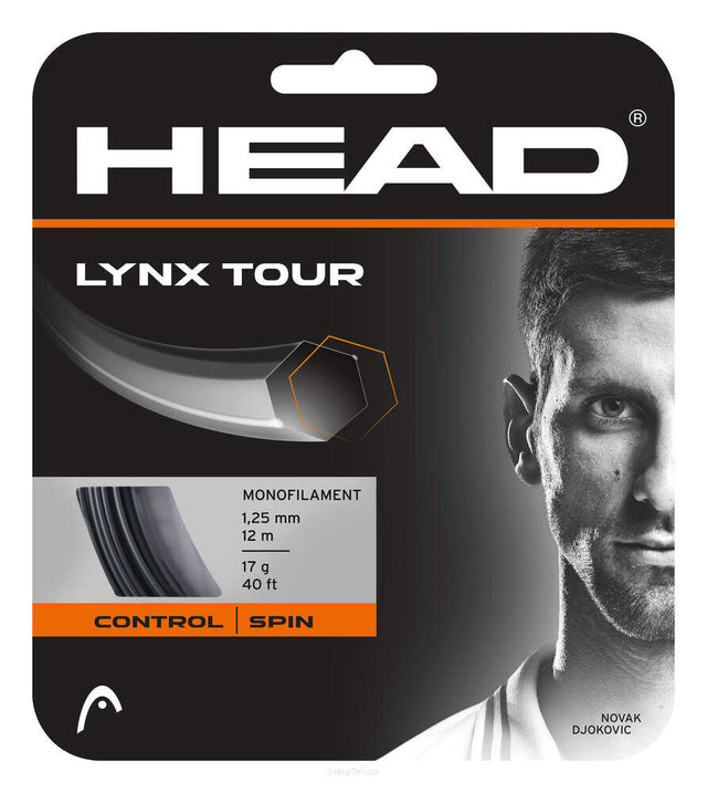 Naciąg tenisowy Head Lynx Tour 12m szary