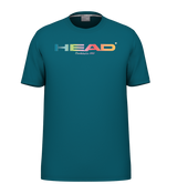 Koszulka tenisowa Head Rainbow T-Shirt Men morska