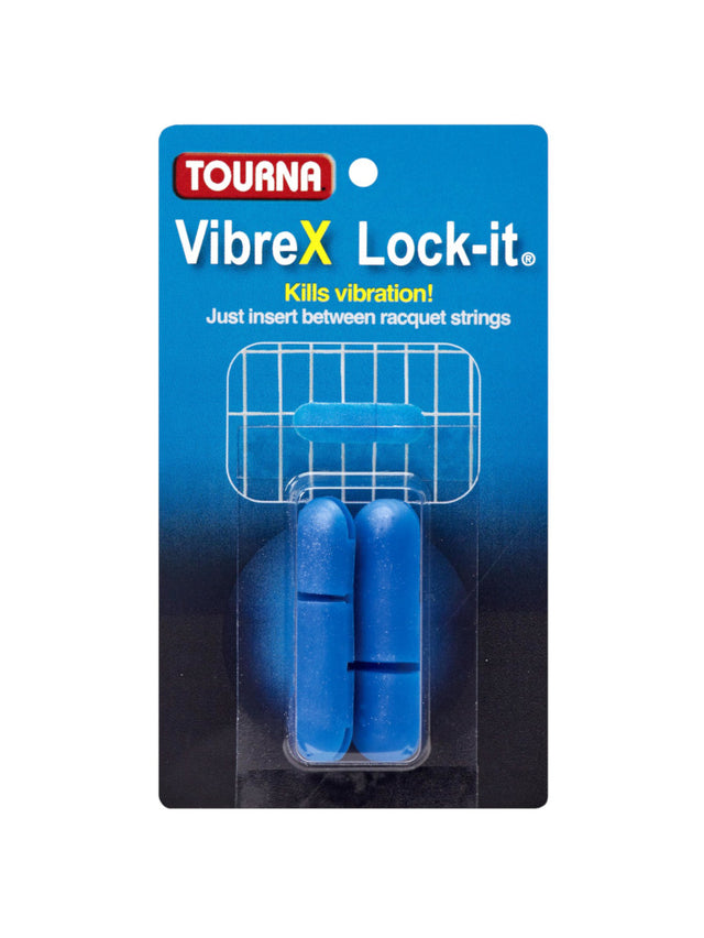 Tłumik tenisowy Tourna Damp VibreX Lock-it niebieski