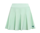 Diadora L. Skirt Match Fibrazero green tennis skirt