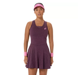 Sukienka tenisowa Asics Match Jacquard Dress bordowa