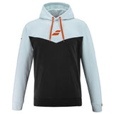 Bluza tenisowa Babolat Exercise Hood Sweat niebiesko-czarna