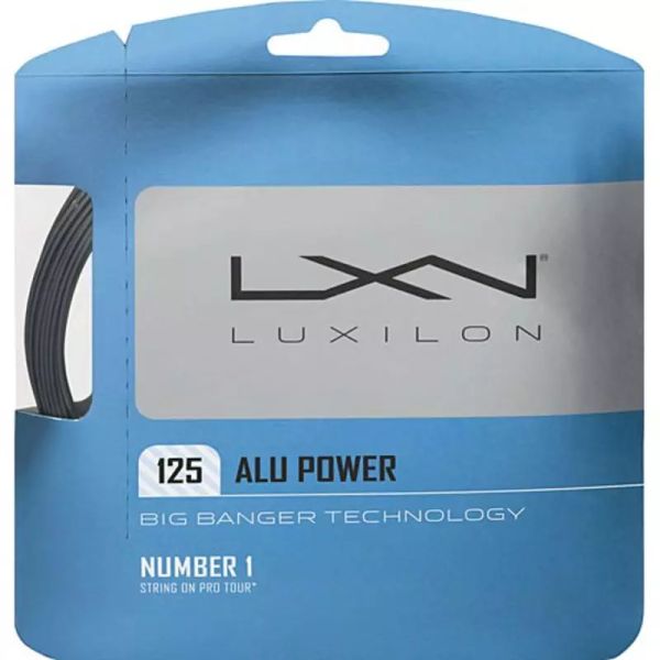 Naciąg tenisowy Luxilon Alu Power srebrny