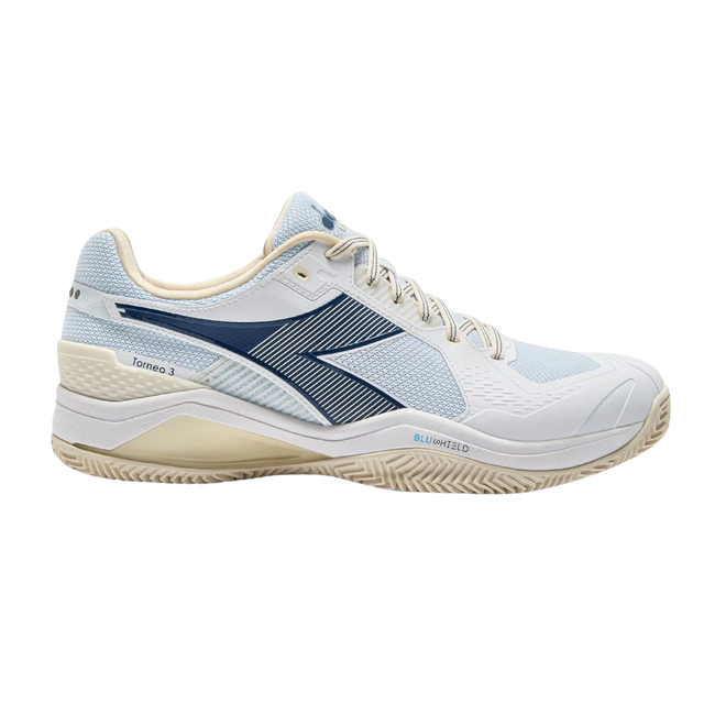 Buty tenisowe Diadora Blushield Torneo 3 Clay białe