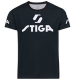 Koszulka sportowa Stiga Player T-Shirt czarna