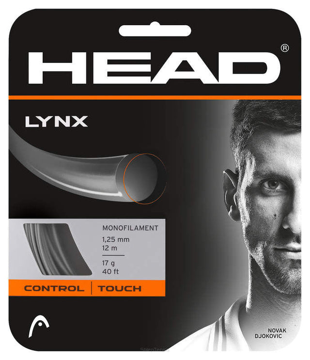 Naciąg tenisowy Head Lynx 12m antracyt