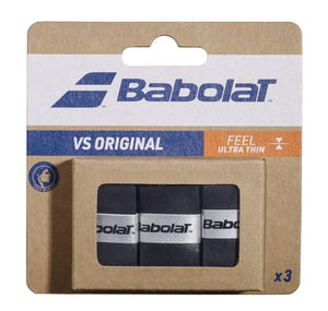 Owijki tenisowe wierzchnie Babolat VS Original x3 czarne