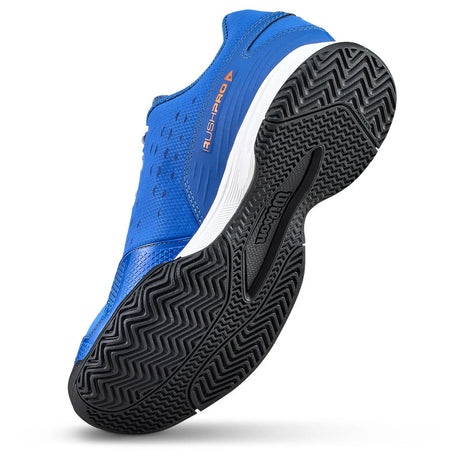 Buty tenisowe Wilson Rush Pro Jr L niebieskie