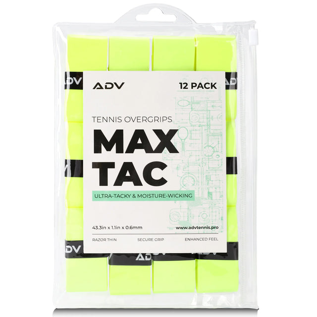 Owijka wierzchnia Tenisowa ADV Max Tac żółta 1 sztuka