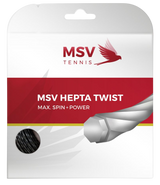 Naciąg tenisowy MSV Hepta Twist czarny