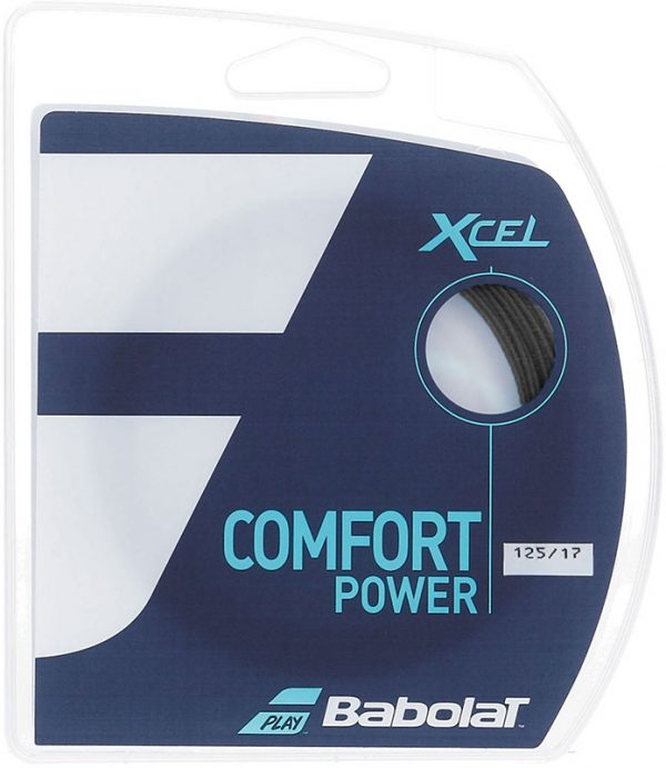Naciąg tenisowy Babolat Xcel 12m czarny