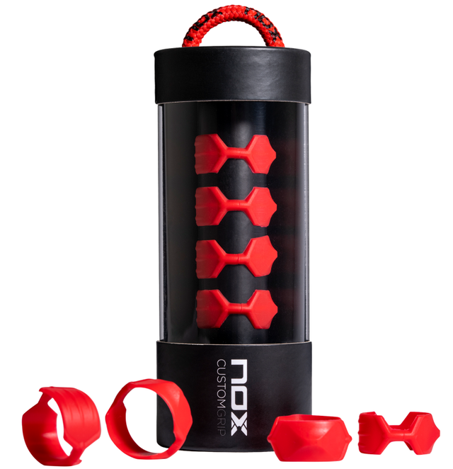 Chwyt na rakietę do padla Nox Custom Grip czerwony