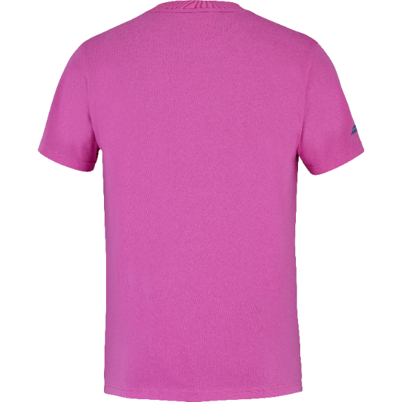 Koszulka do padla Babolat Cotton Tee J. Lebron różowa