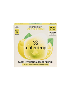 Elektrolity Waterdrop Microdrink o smaku Ice Tea Lemon x12