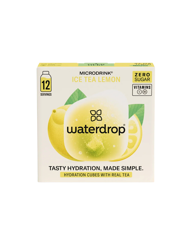 Elektrolity Waterdrop Microdrink o smaku Ice Tea Lemon x12
