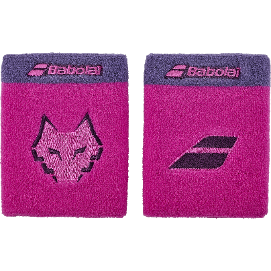 Frotki tenisowe Babolat Terry Jumbo Wristband Lebron x2 różowe