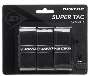 Owijki wierzchnie Dunlop Super Tac czarne x3