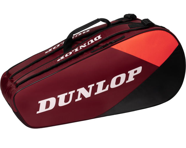 Torba tenisowa Dunlop CX-Club x6 - bordowa