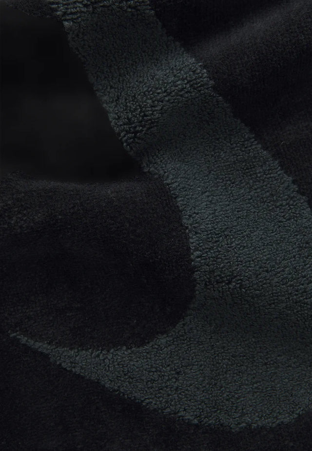 Ręcznik tenisowy Nike Medium Towel Swoosh czarny