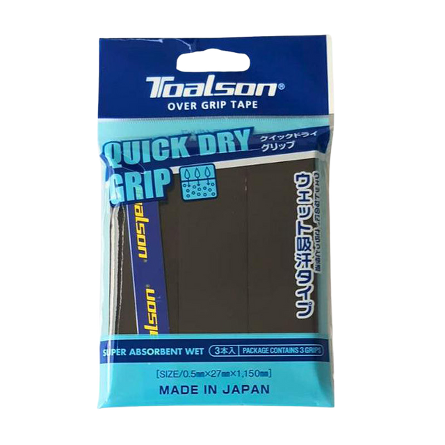 Owijka wierzchnia Toalson Quick Dry Grip 3P czarna