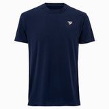 Koszulka tenisowa Tecnifibre Graphic Tee granatowa