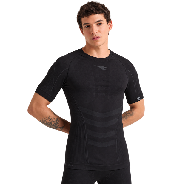 Koszulka kompresyjna Diadora SS T-Shirt Stratozero czarna