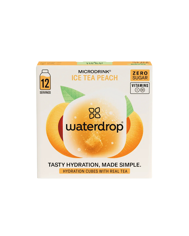 Elektrolity Waterdrop Microdrink o smaku Ice Team Peach x12