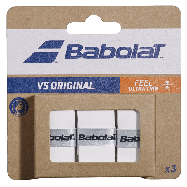 Owijki tenisowe wierzchnie Babolat VS Original x3 białe
