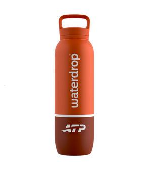 Stalowa butelka termiczna Waterdrop ATP Tour 1000ml Clay Red