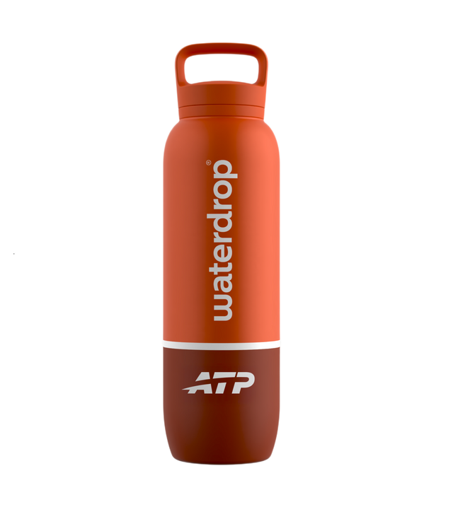 Stalowa butelka termiczna Waterdrop ATP Tour 1000ml Clay Red