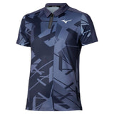 Koszulka sportowa Mizuno Daybreakers Shadow SS Polo niebieskie