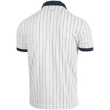 Koszulka tenisowa Fila Polo Stripes Bjorn biała