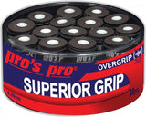 Owijka wierzchnia Pro's Pro Superior Grip 30 sztuk czarne